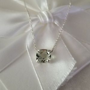 Tiffany & Co. Prasiolite Sparkler Necklace